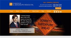 Desktop Screenshot of houghlaw.com